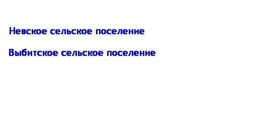 Подпись:  
  Невское сельское поселение
  Выбитское сельское поселение


 
 
